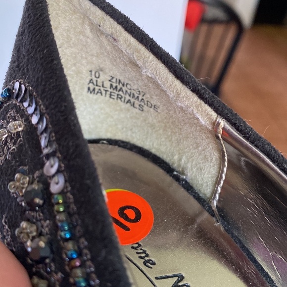 🍒 Boho Black Suede Heels!!! - Picture 10 of 11